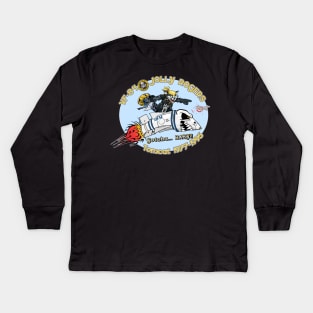 VF-84 Jolly Rogers Nose Art Kids Long Sleeve T-Shirt